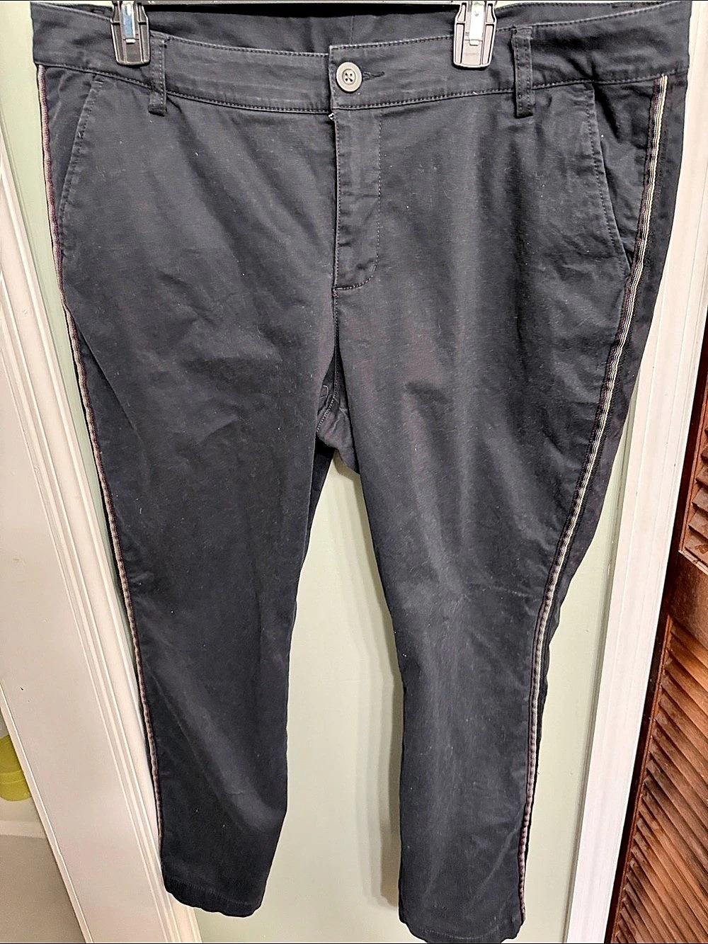 cabi The Peyton Skinny Pants Black Size 16